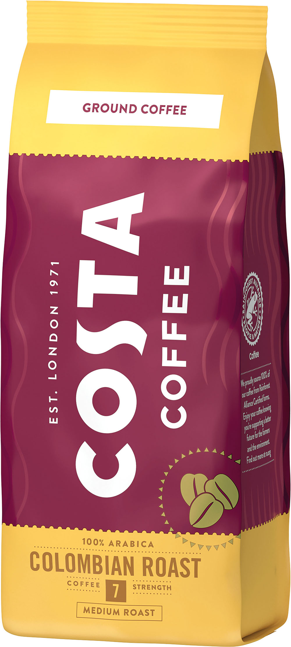 200g_COSTA COFFEE_mielona_BAG_COLOMBIAN ROAST_DYNAMIC copy